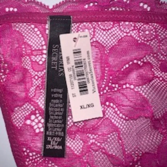 Victoria Secret Thong, Pink, Size XL, - Picture 4 of 5